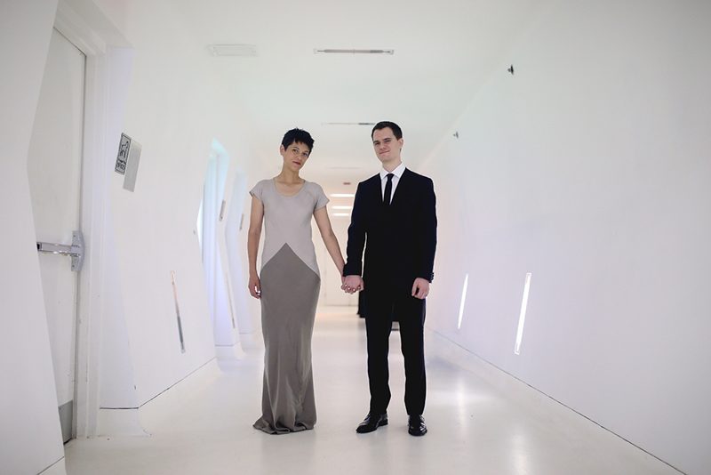 Art meets science at a wonderfully weird New York wedding