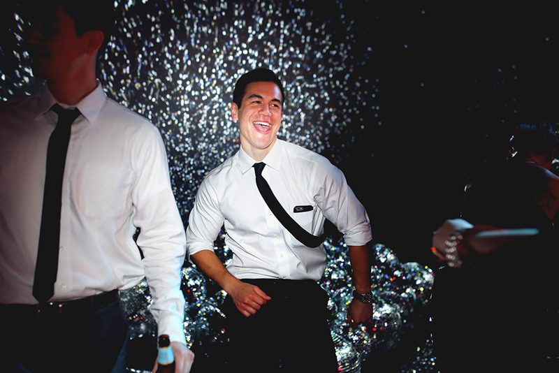 Art meets science at a wonderfully weird wedding