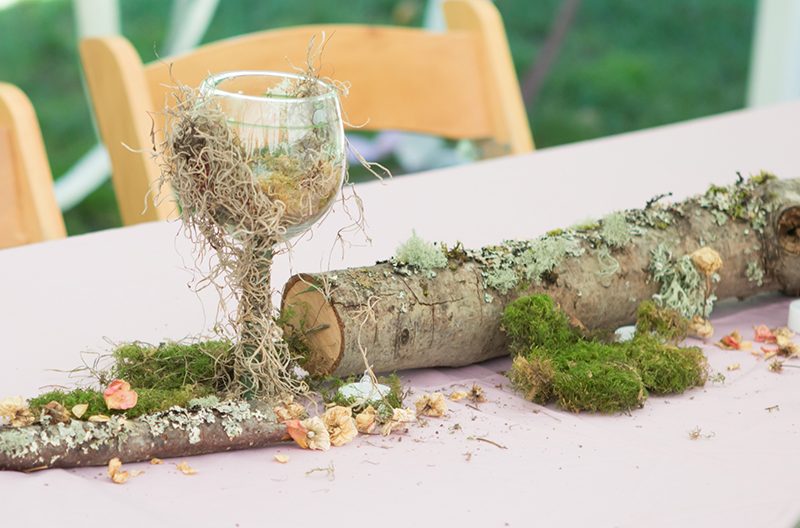 Bask in the magic of this ritualistic woodland fae wedding