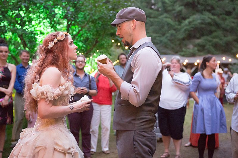 Bask In The Magic Of This Ritualistic Woodland Fae Wedding 3353