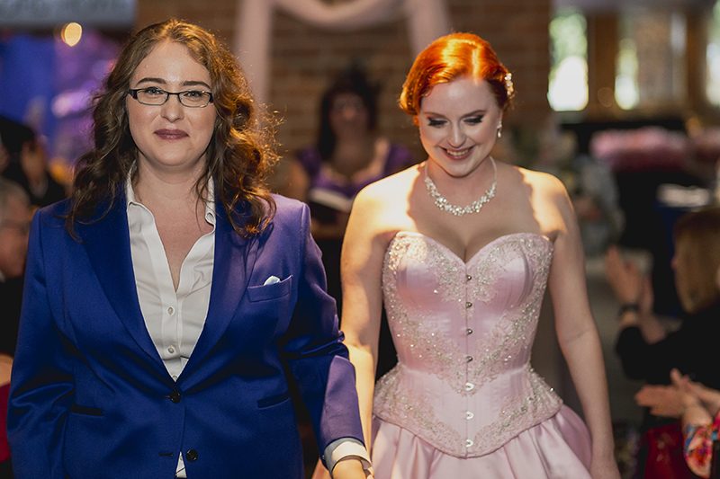 Merlin's beard! A magical gay Huffleclaw wedding under the sea