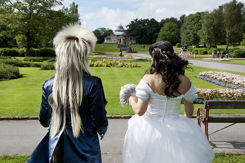 6882 - This Labyrinth wedding of two ladies is already a cult classic with us This Labyrinth wedding of two ladies is already a cult classic with us