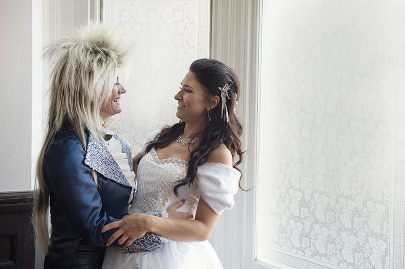 7003 - This Labyrinth wedding of two ladies is already a cult classic with us This Labyrinth themed wedding of two ladies is already a cult classic with us