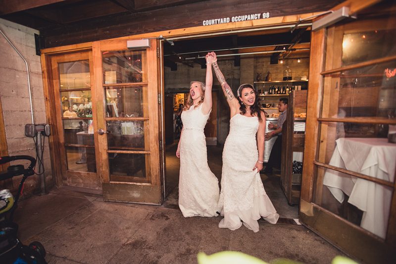 A classy San Francisco, CA wedding of two ladies 