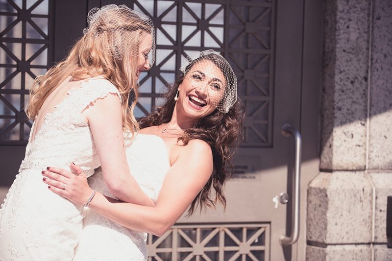 A classy San Francisco, CA wedding of two ladies 