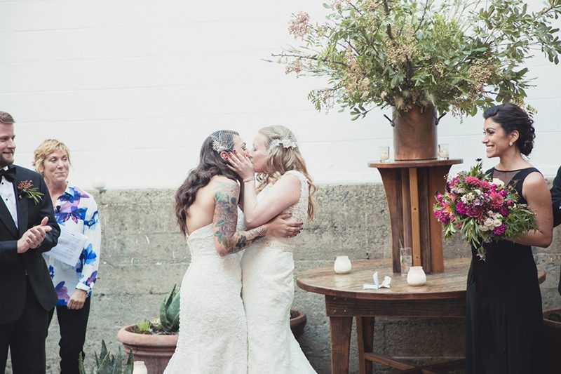 A classy San Francisco, CA wedding of two ladies 
