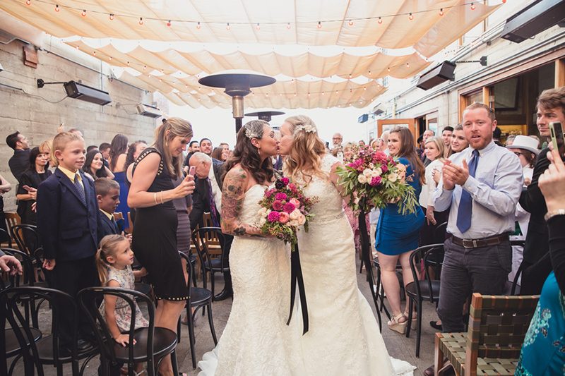 A classy San Francisco, CA wedding of two ladies 