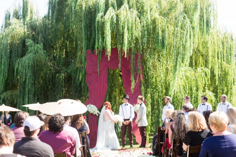 A vintage circus-themed wedding that wins every ribbon