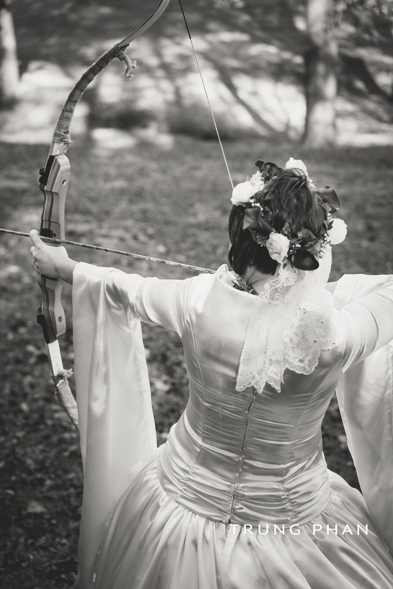 Raise a battle cry for this epic Nordic viking wedding