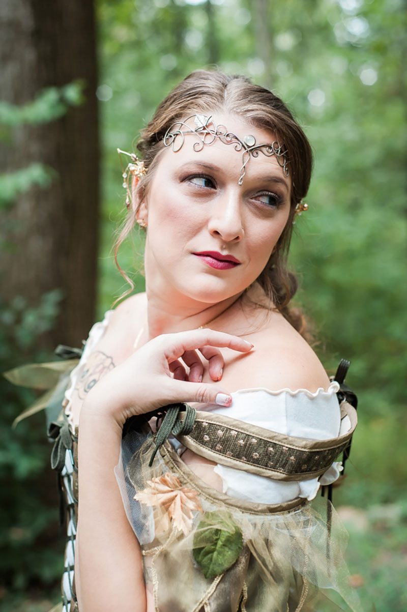 High fantasy meets amazing DIY at this camp wedding