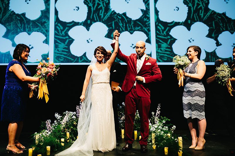 Don't miss the Tom Hanks "Hankies" at this movie wedding