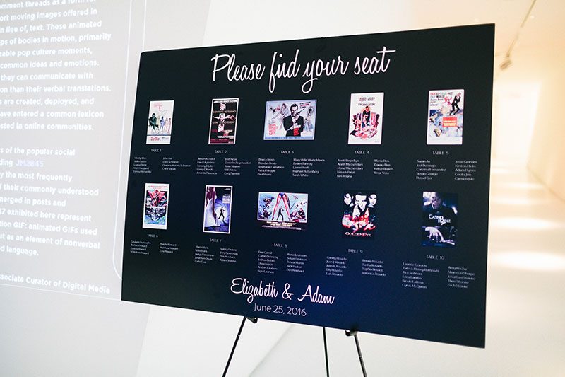 Don't miss the Tom Hanks "Hankies" at this cinephile wedding