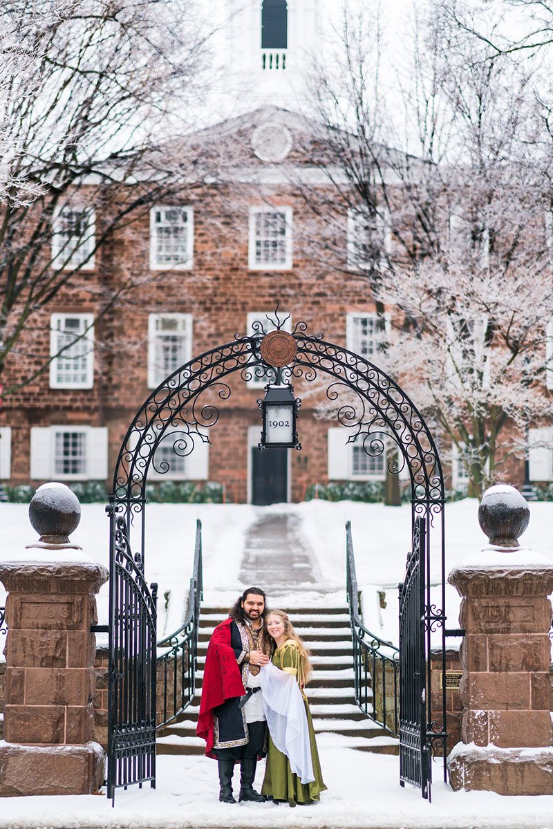 A Renaissance fantasy Christmas wedding (aka "A Lord of the Rings Christmas Special!")