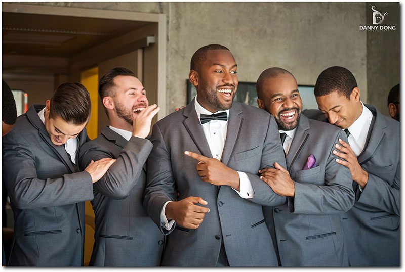 '90s hip hop and heart-melting top ten lists at this chic urban downtown LA wedding