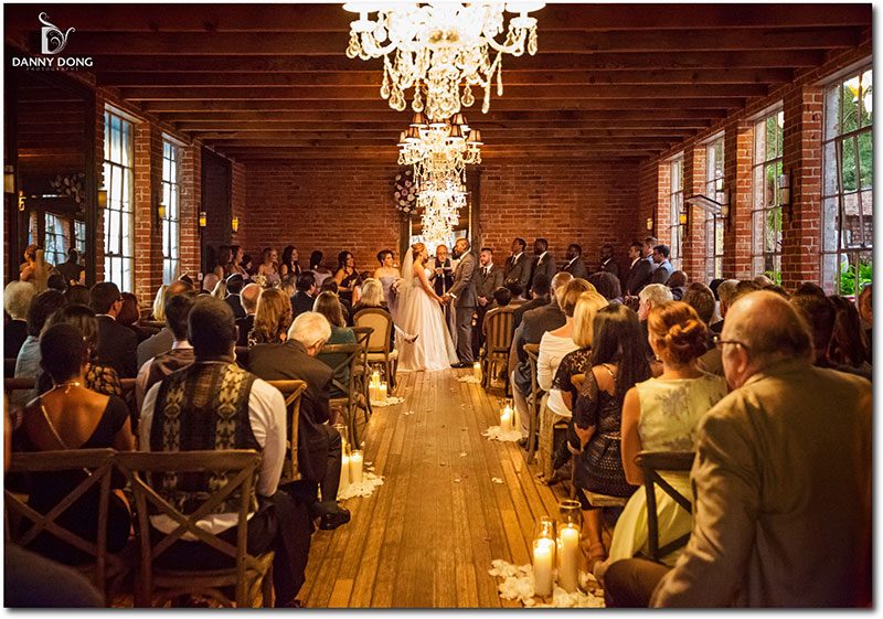 '90s hip hop and heart-melting top ten lists at this chic urban downtown LA wedding