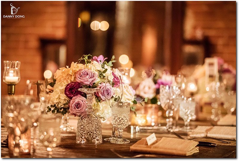 '90s hip hop and heart-melting top ten lists at this chic urban downtown LA wedding