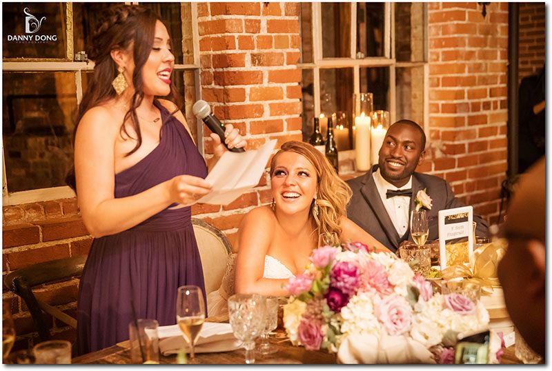 '90s hip hop and heart-melting top ten lists at this chic urban downtown LA wedding