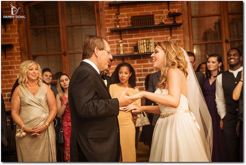 '90s hip hop and heart-melting top ten lists at this chic urban downtown LA wedding