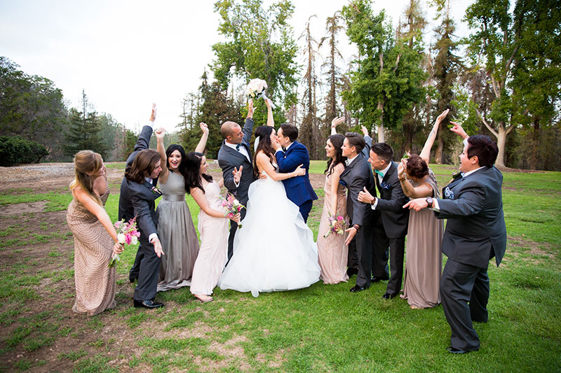 A chef-designed menu and vintage details at this stunning California wedding