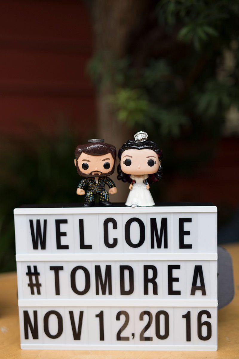 TomDrea30of35 - This pop culture wedding wins all with a Pac-Man suit, Mario Kart, and a Delorean(!) This pop culture wedding wins all with a Pac-Man suit, Mario Kart, and a Delorean(!)