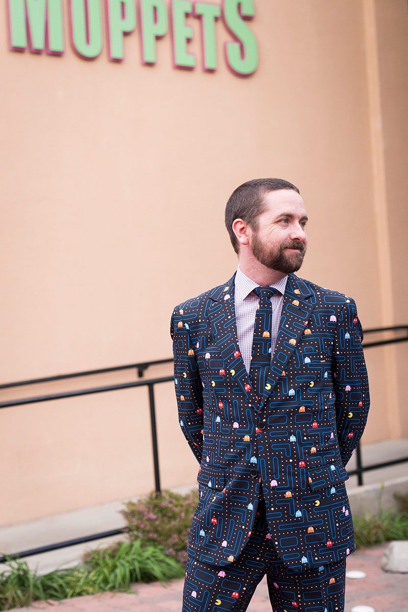 TomDreaa51of167 - This pop culture wedding wins all with a Pac-Man suit, Mario Kart, and a Delorean(!) This pop culture wedding wins all with a Pac-Man suit, Mario Kart, and a Delorean(!)