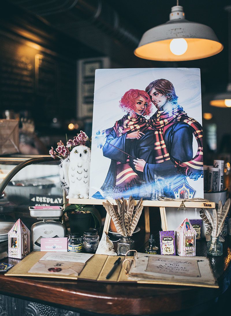 From Hogwarts to NYC: a Brooklyn Harry Potter wedding