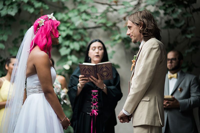 From Hogwarts to NYC: a Brooklyn Harry Potter wedding