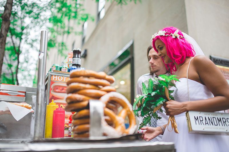 From Hogwarts to NYC: a Brooklyn Harry Potter wedding