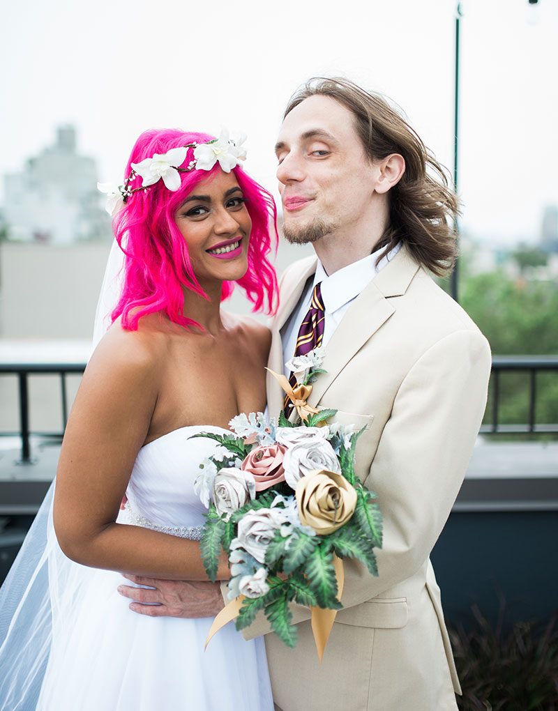 From Hogwarts to NYC: a Brooklyn Harry Potter wedding