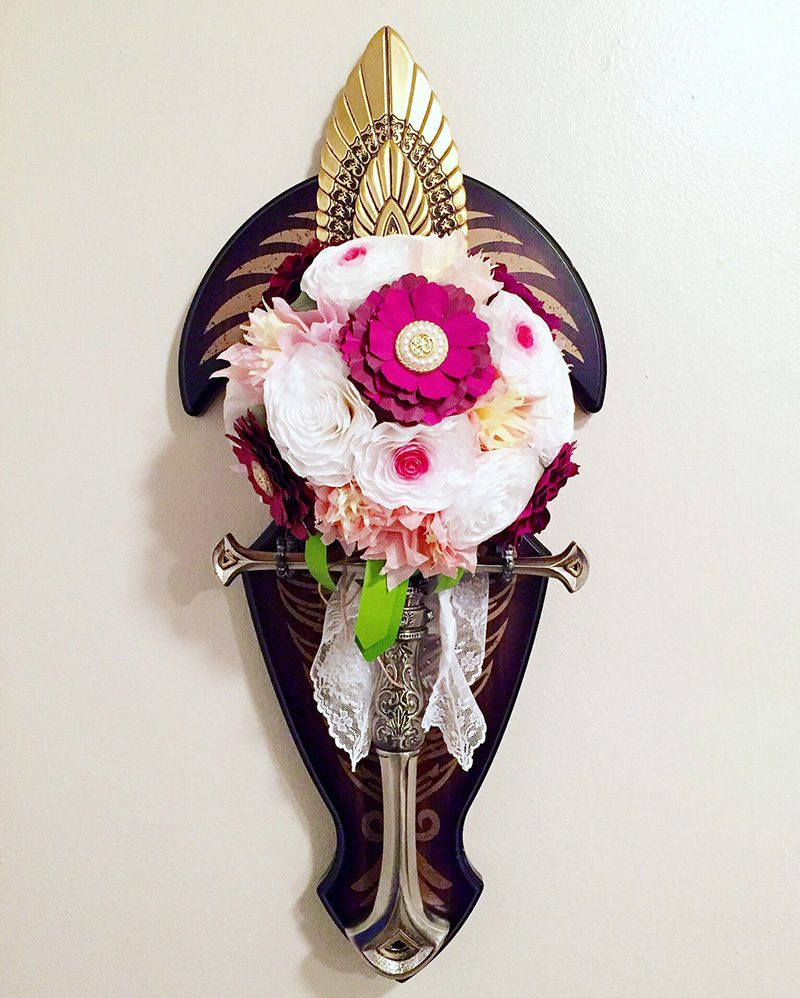 Bouquet Holder - “Designs with Your Personality 'N' Mind”