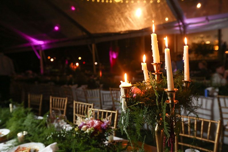 A fantastical Lord of the Rings meets Midsummer Night's Dream wedding