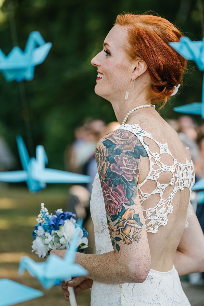 Bask in the glow of this rustic National Park wedding