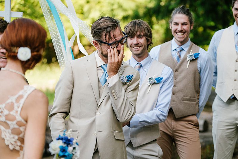 Bask in the glow of this rustic National Park wedding