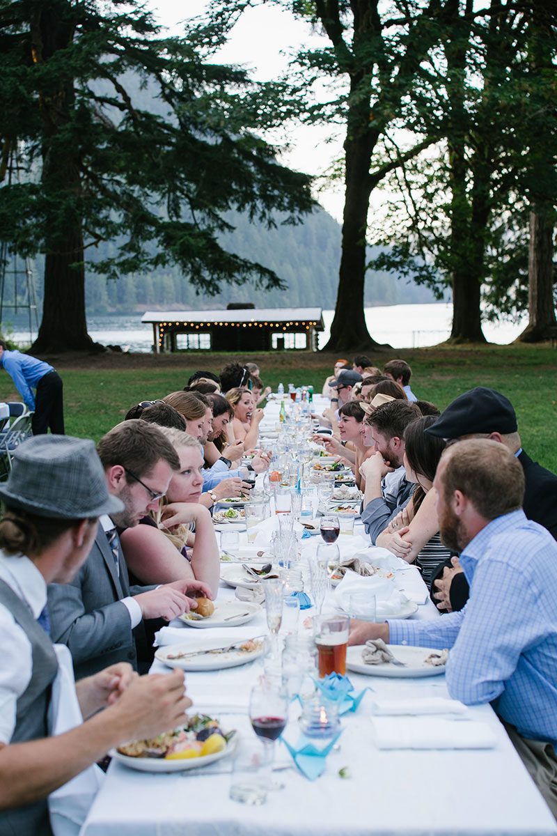 Bask in the glow of this rustic National Park wedding