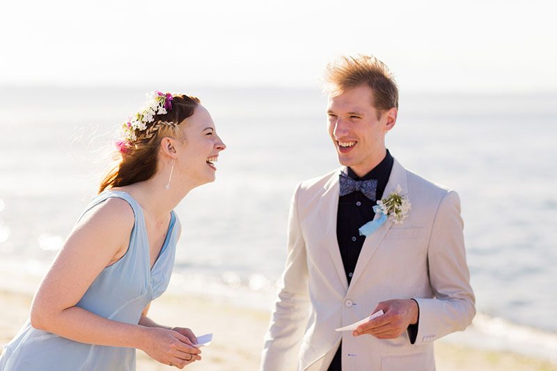 This intimate beach wedding in Seattle gives a whole new meaning to do-it-yourself