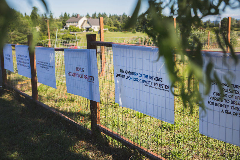 A Whidbey Island wedding in their own backyard