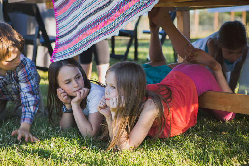 A Whidbey Island, WA wedding in their own backyard