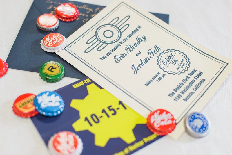 Vault Boy approves of this gamer Fallout wedding 