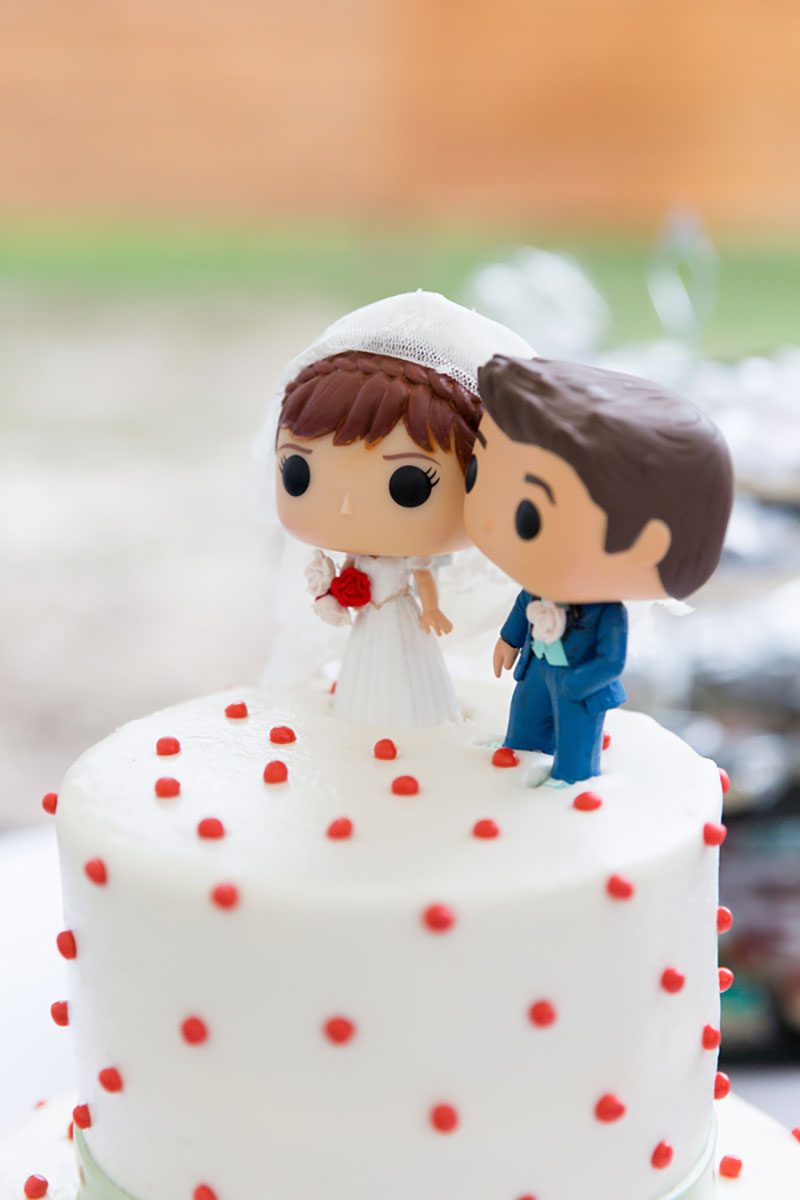 German Sweeny SamanthaLaffoonPhotography AlanandMarissaReceptionSamanthaLaffoonPhotography19 low - A 1950s meets comic book wedding with serious retro style A retro comics wedding with serious retro style