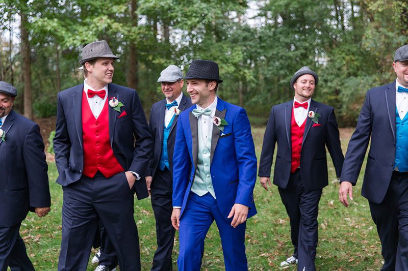 German Sweeny SamanthaLaffoonPhotography AlanandMarissaWeddingPartySamanthaLaffoonPhotography42 low - A 1950s meets comic book wedding with serious retro style A retro comic books wedding with serious retro style
