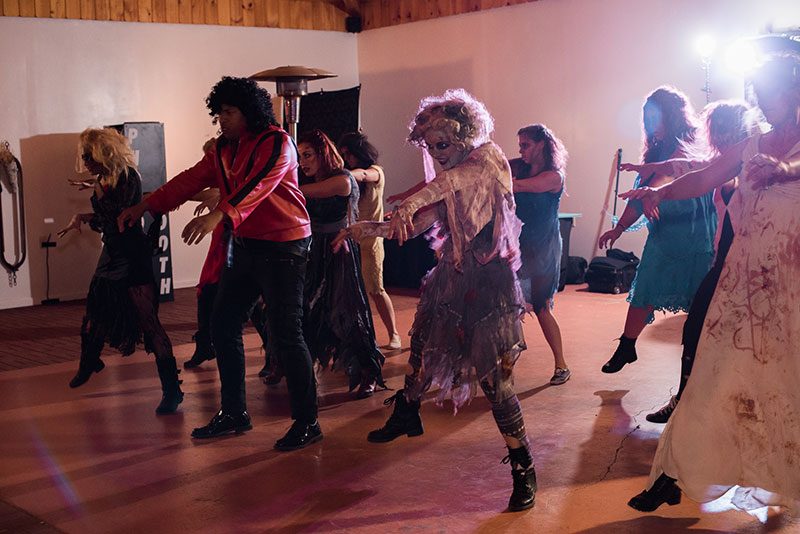 Meyers 9 29 16 wedding ESP 1307 of 1386 - This Thriller flash mob wedding makes us bow down to the spectacle This pro Thriller dance wedding makes us bow down to the spectacle