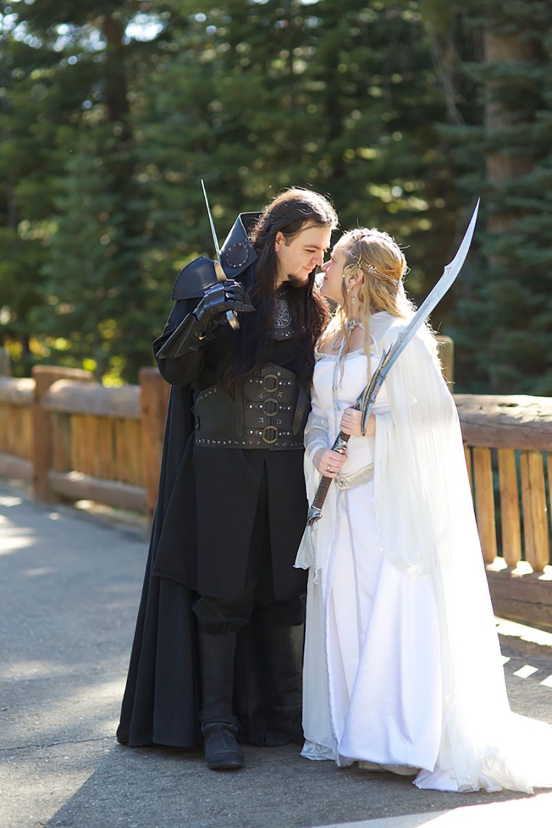 Hobbits and elves and eerie mist: this Middle-earth wedding has serious magic