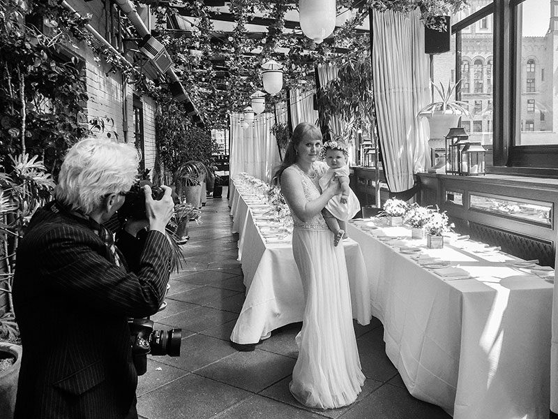This NYC wedding (with breastfeeding, yoga, and a very familiar cake creator!) was planned in only TWO WEEKS