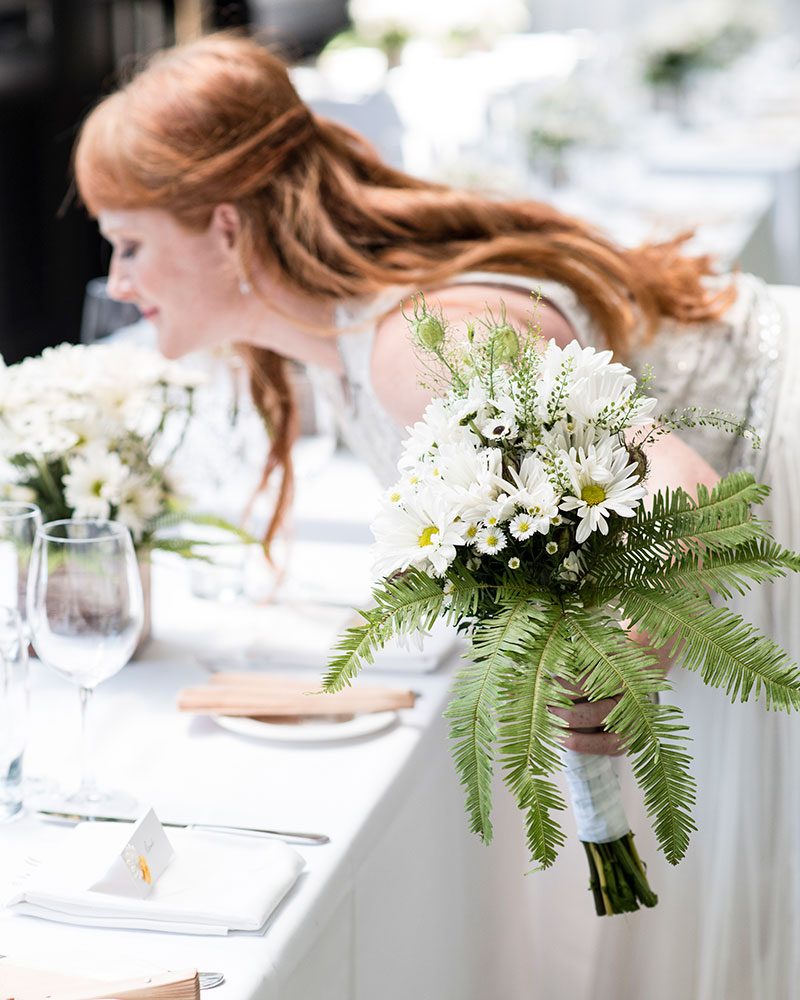 This NYC wedding (with breastfeeding, yoga, and a very familiar cake creator!) was planned in only TWO WEEKS