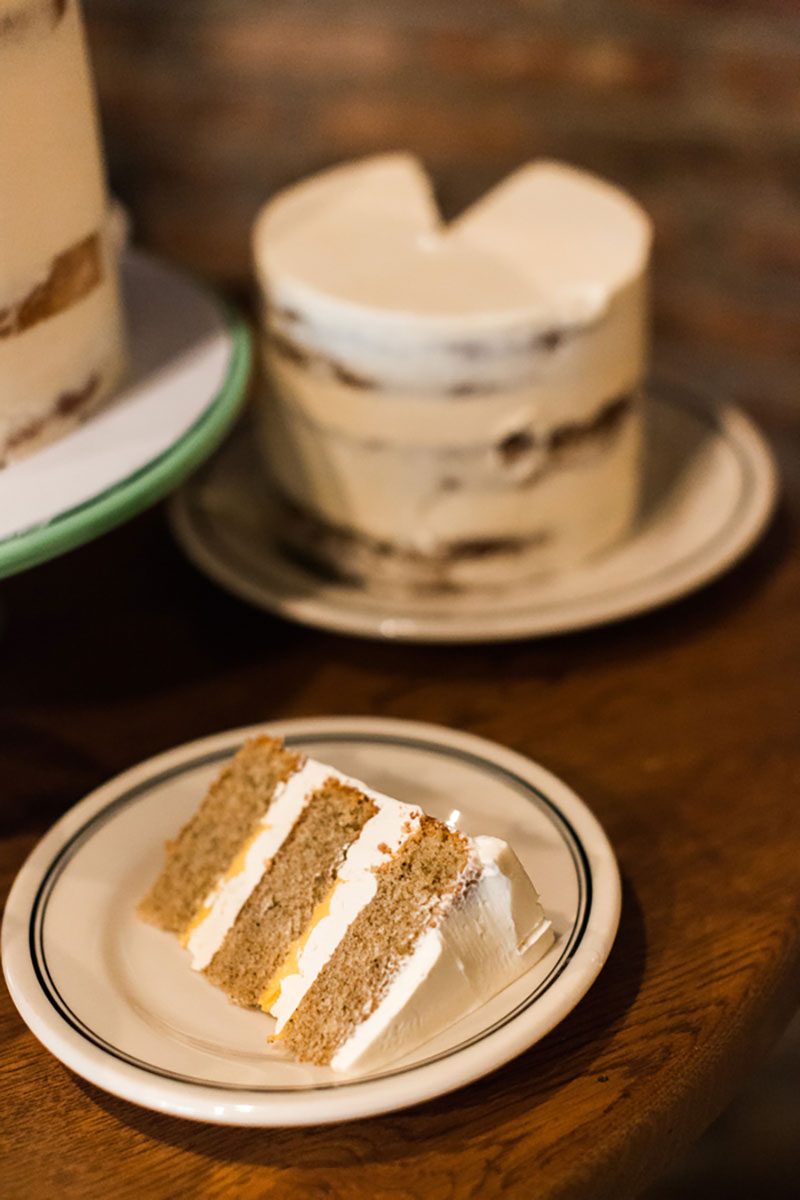 Cake -  An April Fool's Day surprise pizza parlor wedding