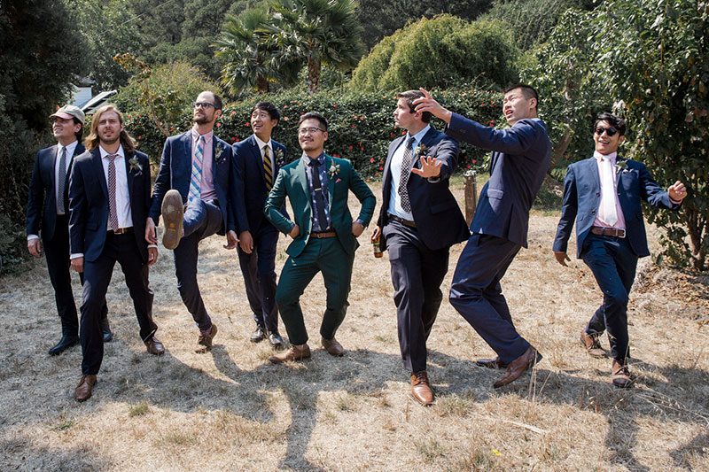 KwanLepore 1194 - Even wildfires couldn't ruin this redwoods wedding of two filmmakers (with the best "cake cutting" EVER!) Even wildfires couldn't ruin this redwoods wedding (with the best "cake cutting" EVER!)