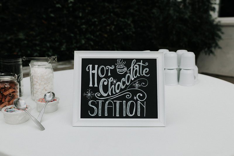 Pine cones, flowery hair, and forest chic combine at this rustic chic wedding