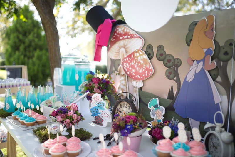 We're mad as hatters for this Alice in Wonderland wedding in Greece