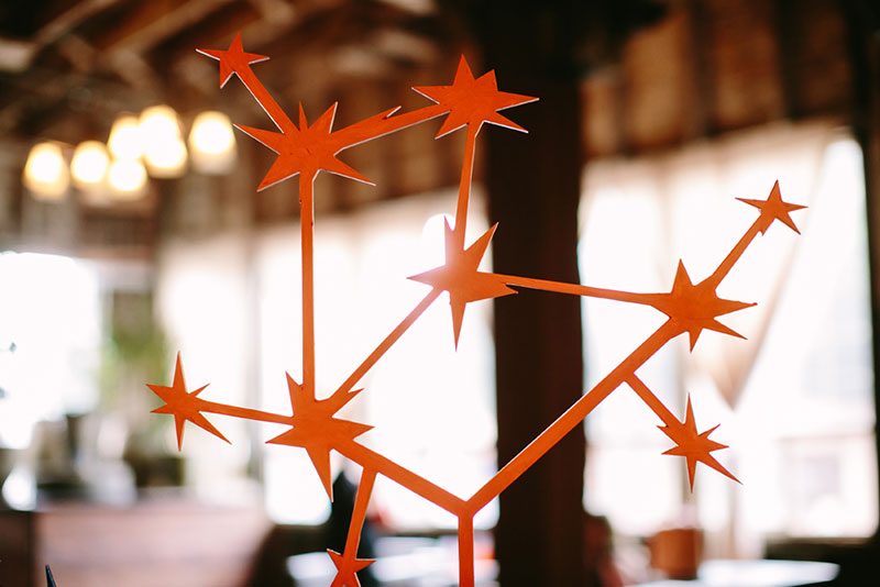 We're bowled over by this creativeSeattle wedding (with a hand-dyed dress!)