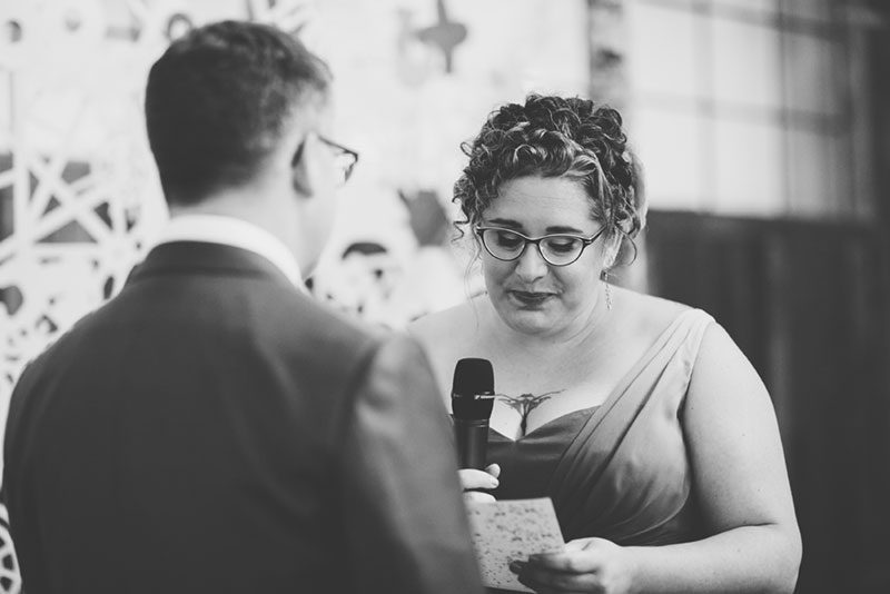 We're bowled over by this creativeSeattle wedding (with a hand-dyed dress!)